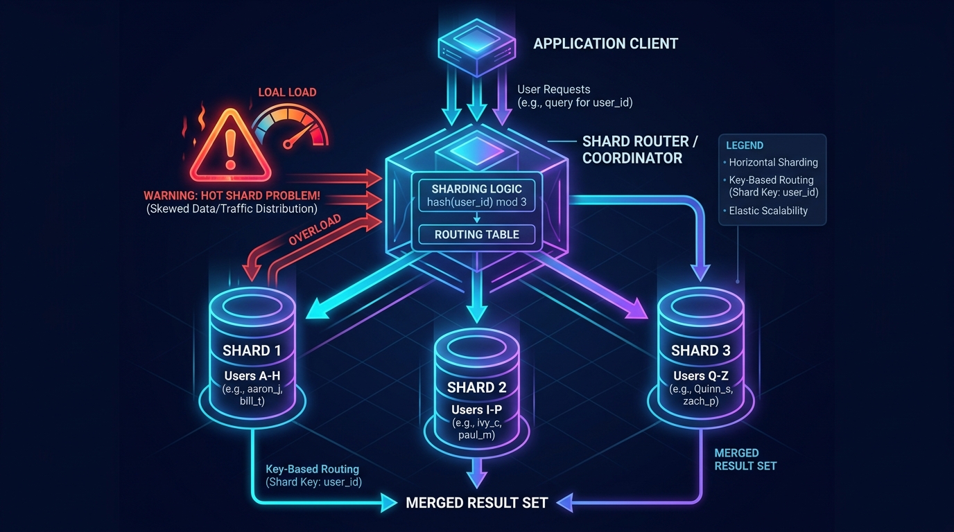 Database Sharding — Horizontal Partitioning with Shard Router